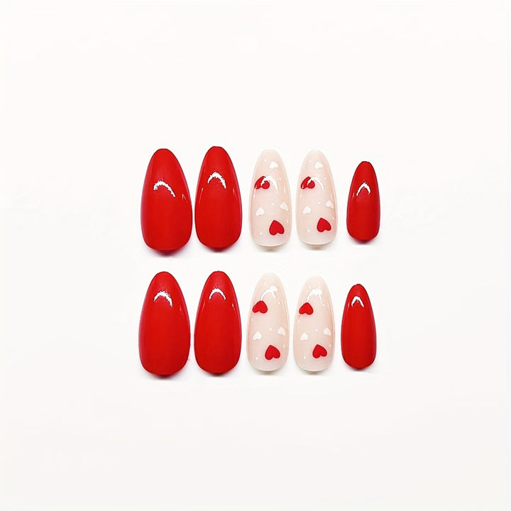 Romantic Heart Nail Art Stornfield