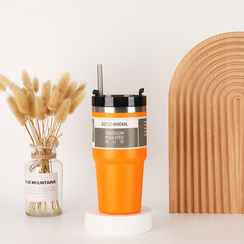 Unisex Insulated Drinking Cup with Integrated Straw Stornfield