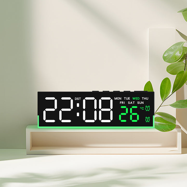 Alarm clock with digital display and temperature display Stornfield