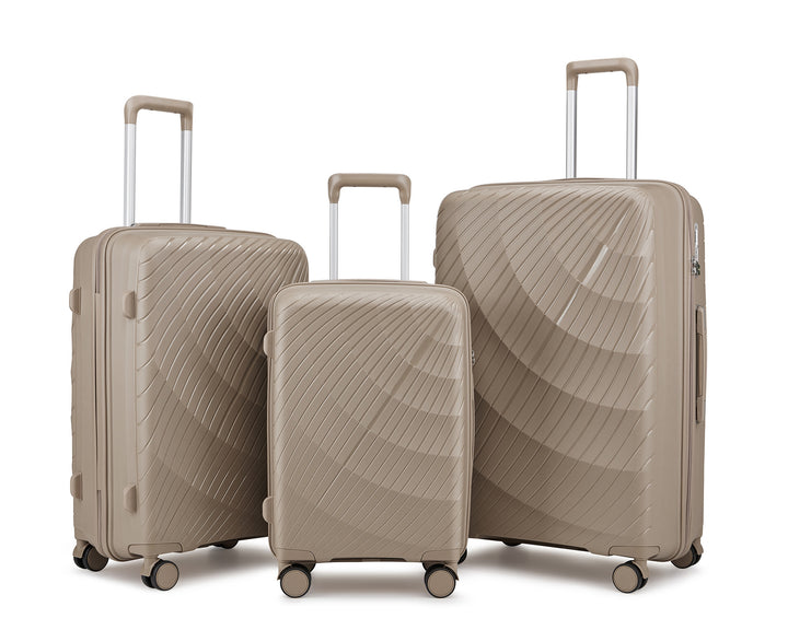 Unisex Premium Textured Hard Shell Luggage Set Stornfield