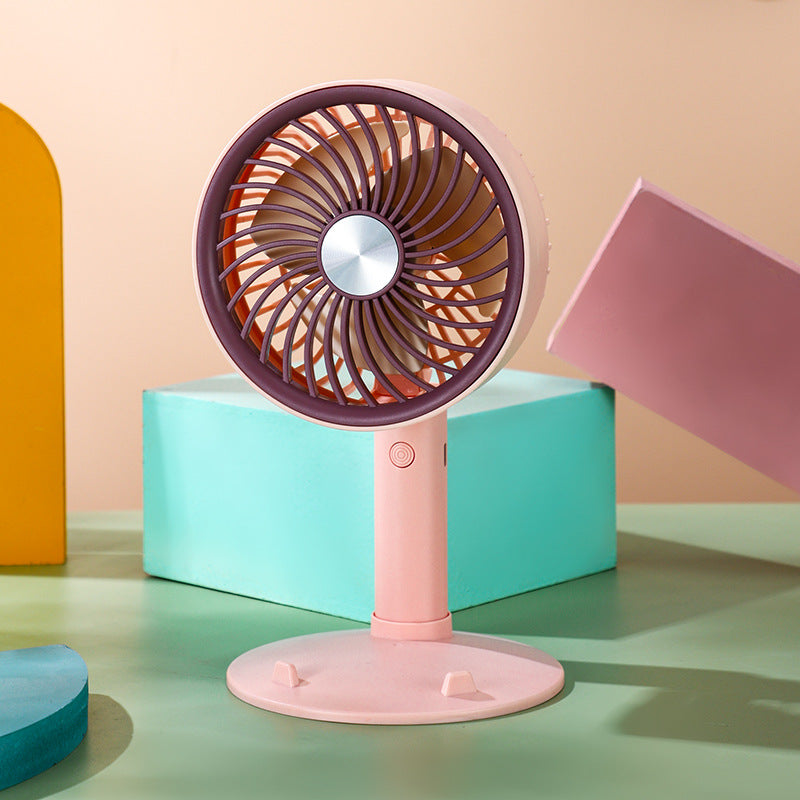 Women's Portable Table Fan with Powerful Battery and Flexible Tilt Stornfield