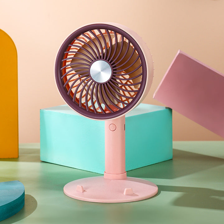 Women's Portable Table Fan with Powerful Battery and Flexible Tilt Stornfield