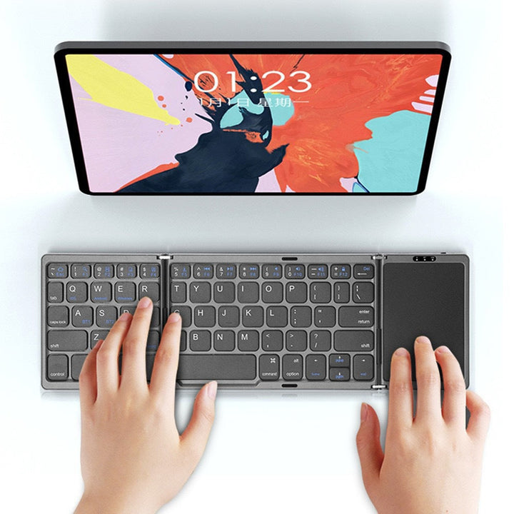 Foldable Touchpad Wireless Keyboard Stornfield