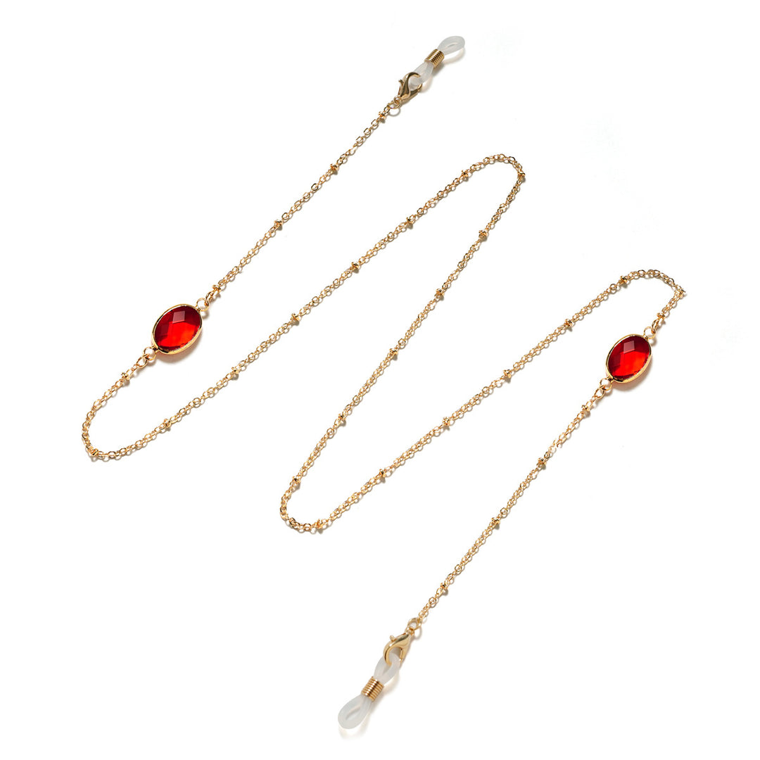 Elegant Gemstone-Embellished Eyewear Holder Stornfield