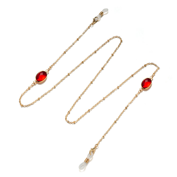 Elegant Gemstone-Embellished Eyewear Holder Stornfield