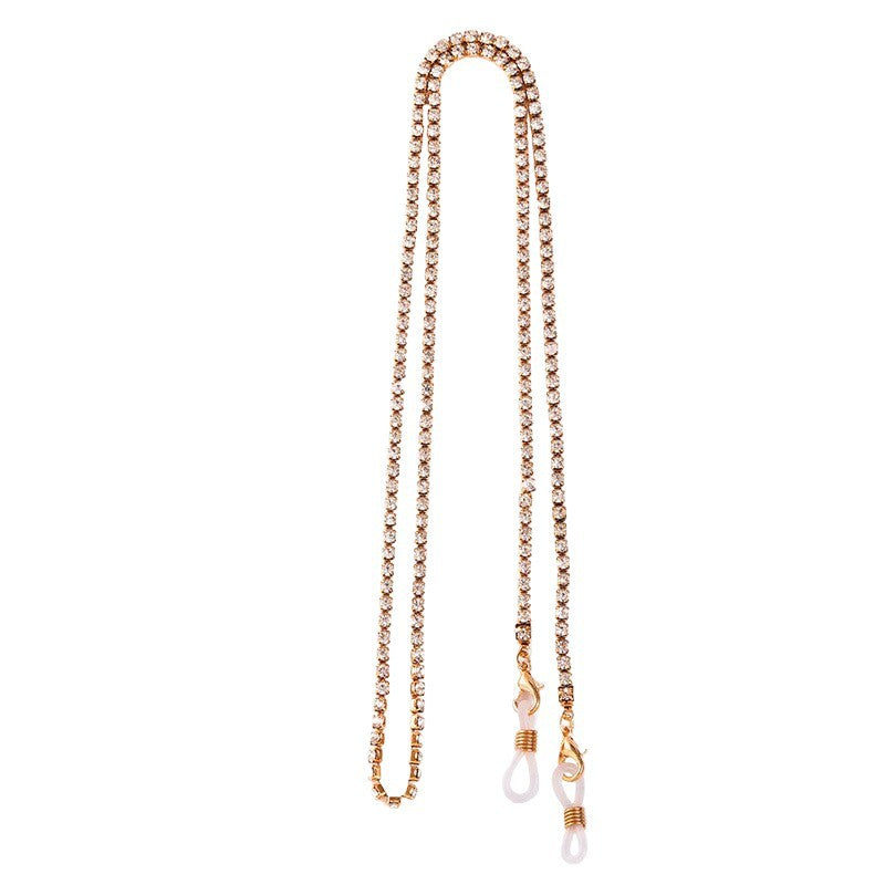 Rhinestone Eyewear Retainer Chain Stornfield