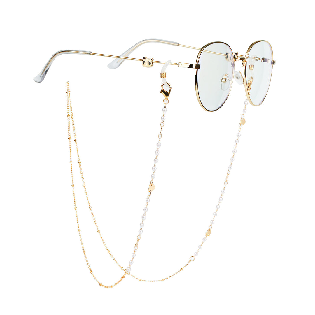 Elegant Glasses Chain with Pearls and Accents Stornfield