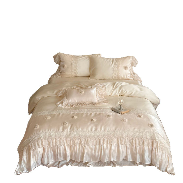 Romantic Satin Bed Linen Set
