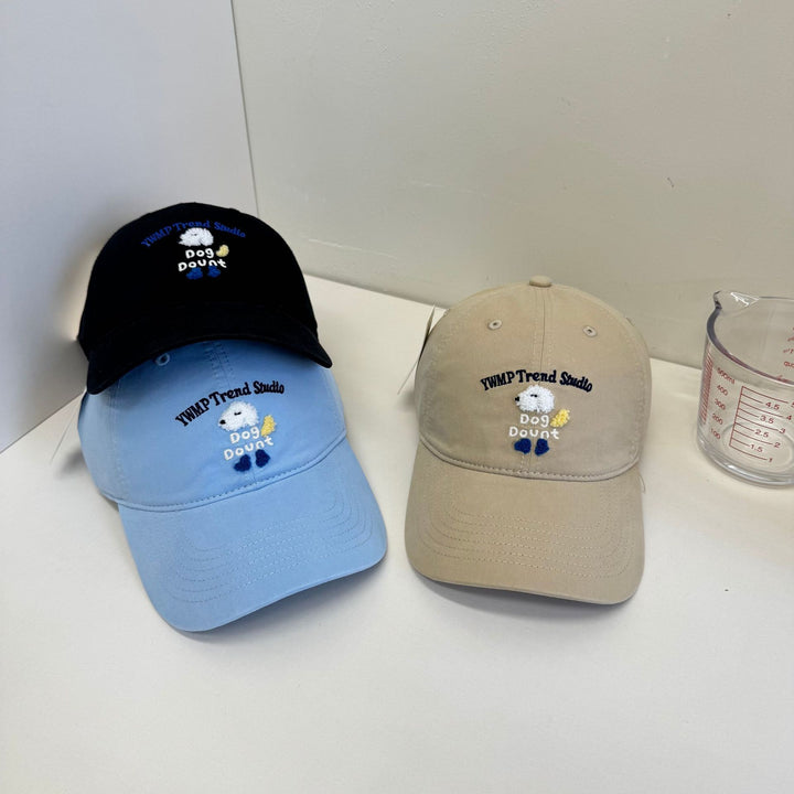Unisex Embroidered Dog-Themed Baseball Cap Stornfield