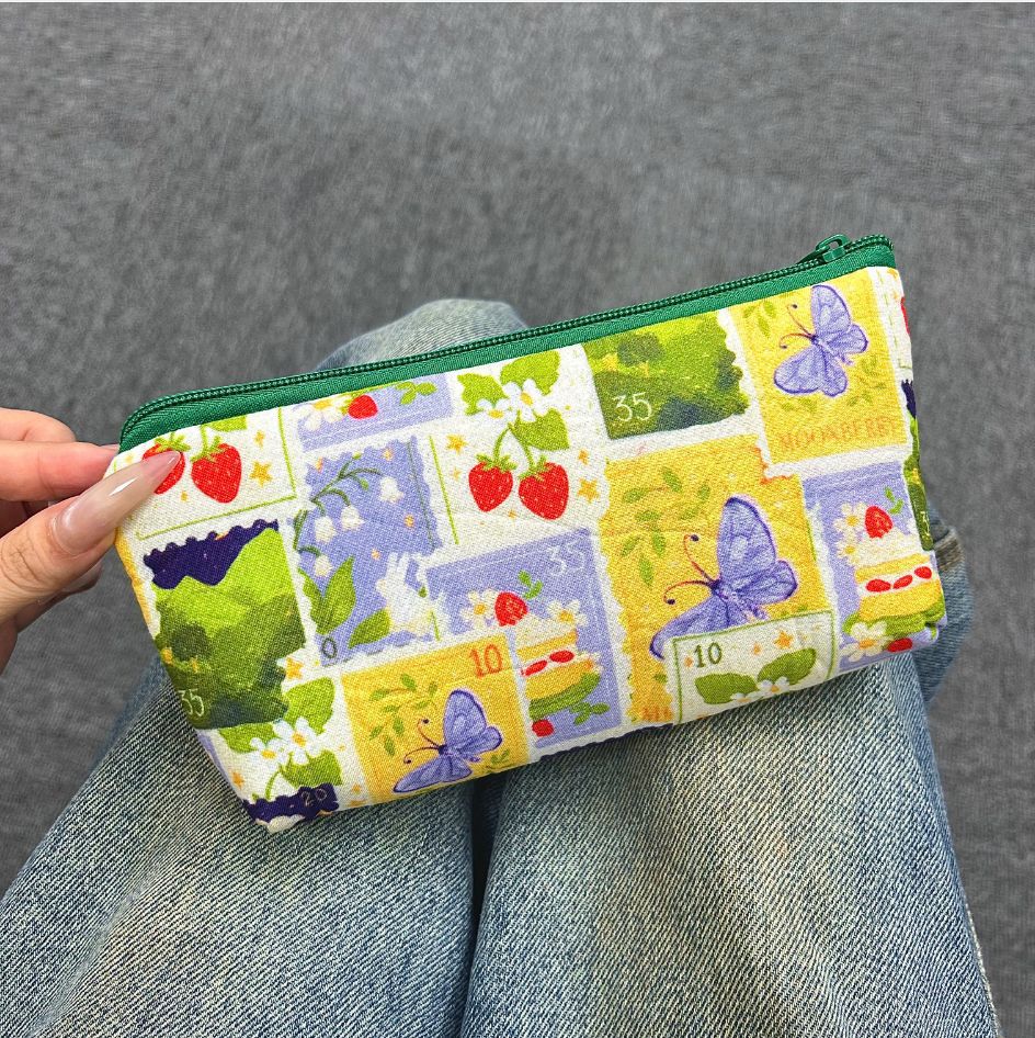 Floral Print Storage Pouch