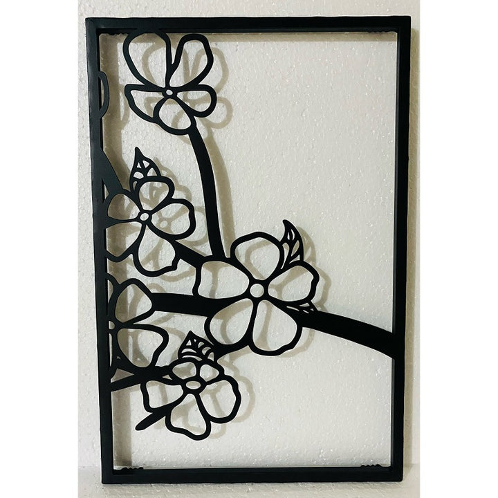 Decorative Floral Metal Wall Art Panel Stornfield