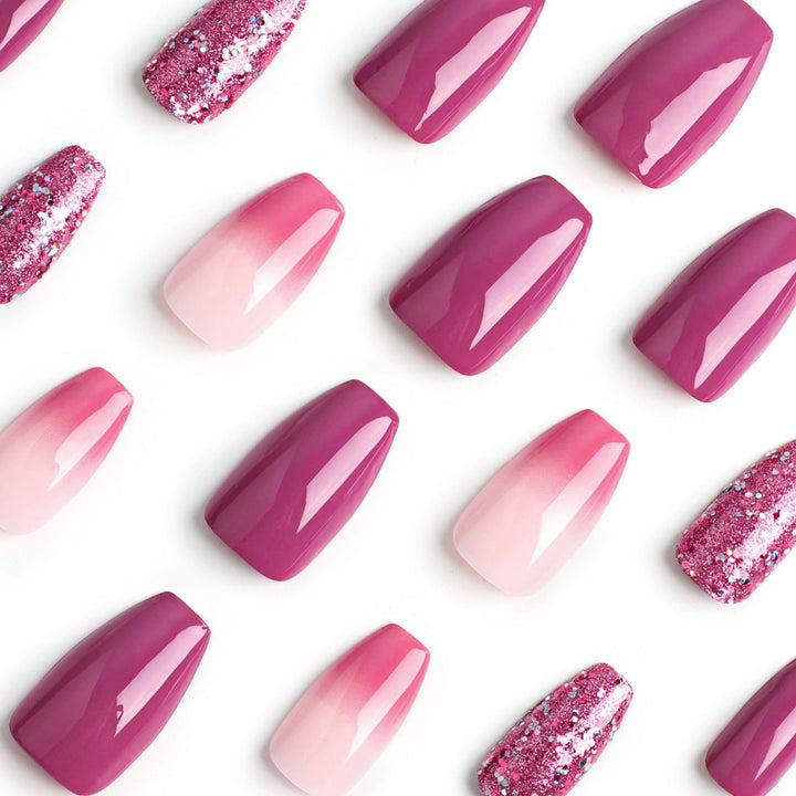 Nail Art with Glitter Effects Stornfield