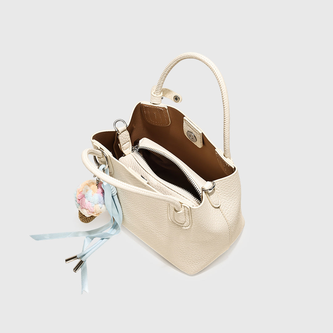Stylish Textured Handbag