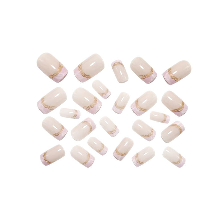 Luxury glamour design artificial nails Stornfield