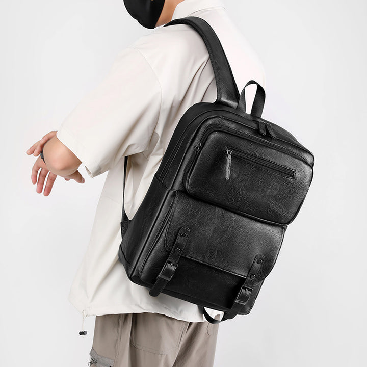 Stylish Leather Backpack Stornfield