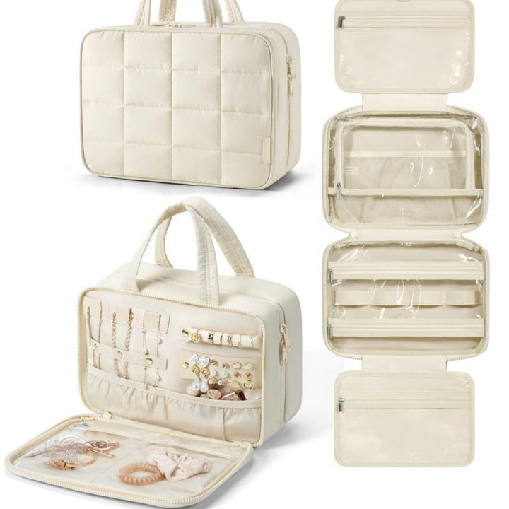 Jewelry organizer bag with multiple compartments Stornfield