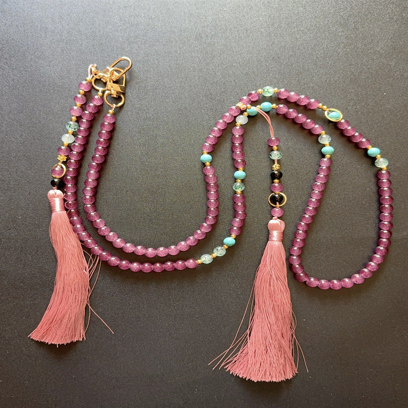 Beaded Eyewear Chain with Tassels Stornfield