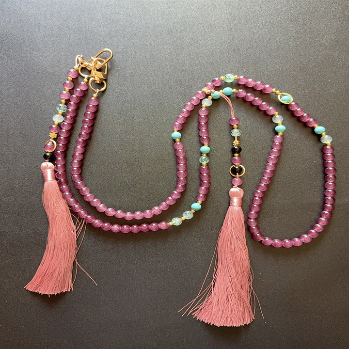 Beaded Eyewear Chain with Tassels Stornfield