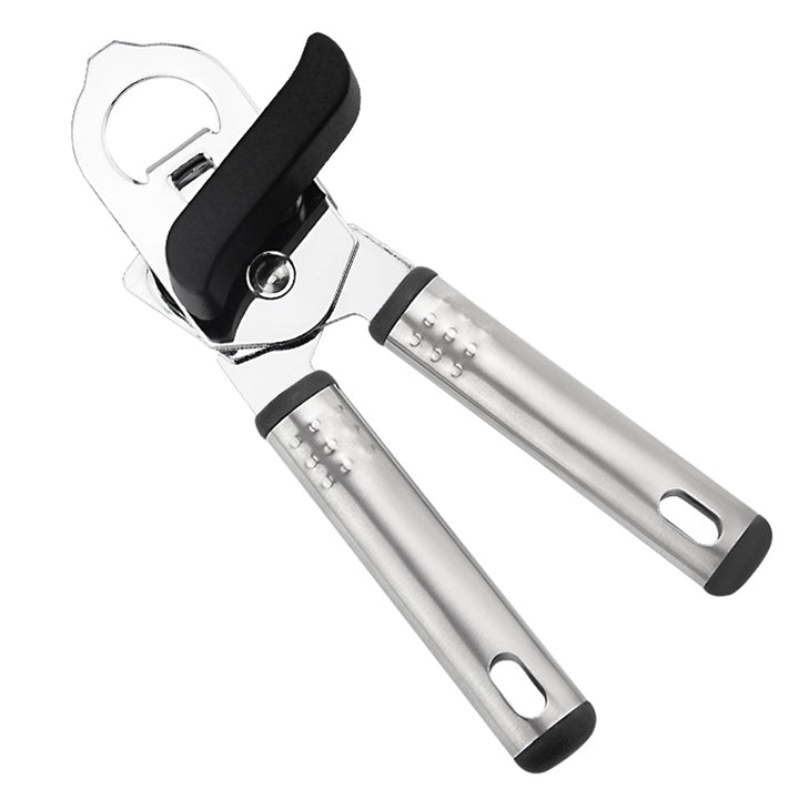Ergonomic Stainless Steel Can and Bottle Opener Stornfield