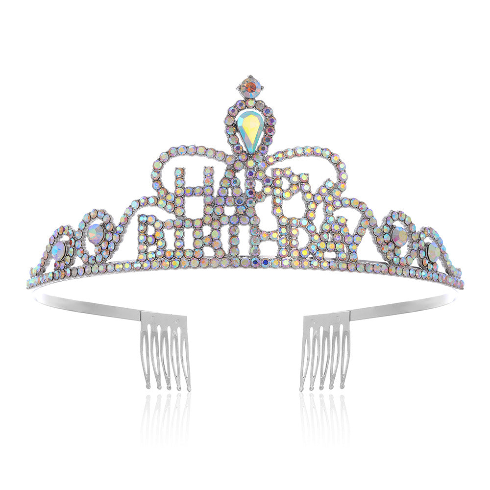 Women Funkenkrone with "Happy Birthday" lettering Stornfield
