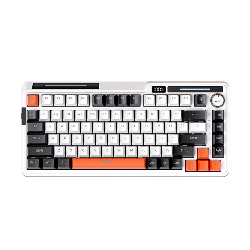 Compact RGB Mechanical Keyboard with Programmable Backlighting Stornfield