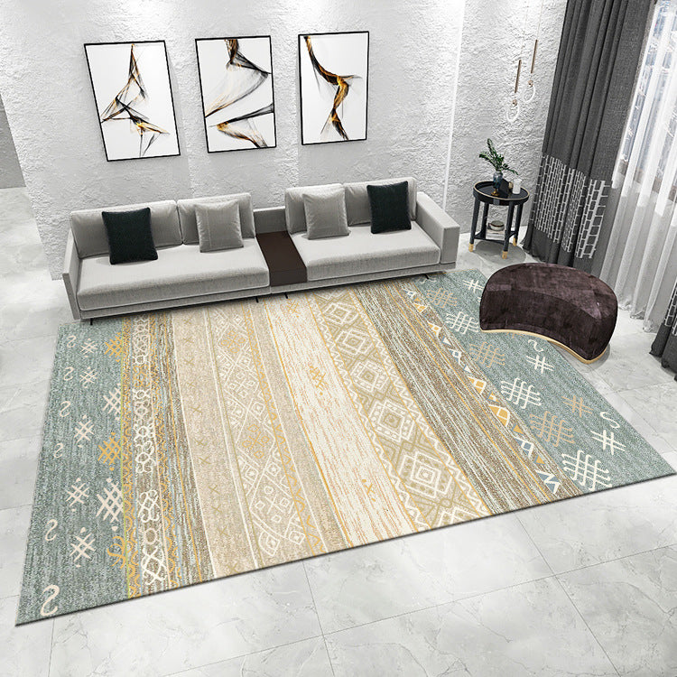 Geometric Patterned Area Rug   1786779209