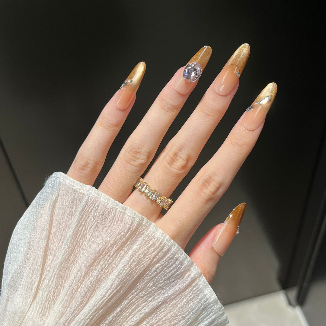 Artistic Press-On Nail Set Stornfield
