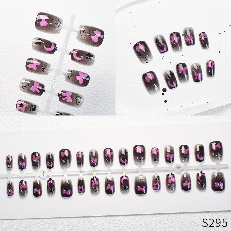 Cute Animal-Themed Press-On Nail Set Stornfield