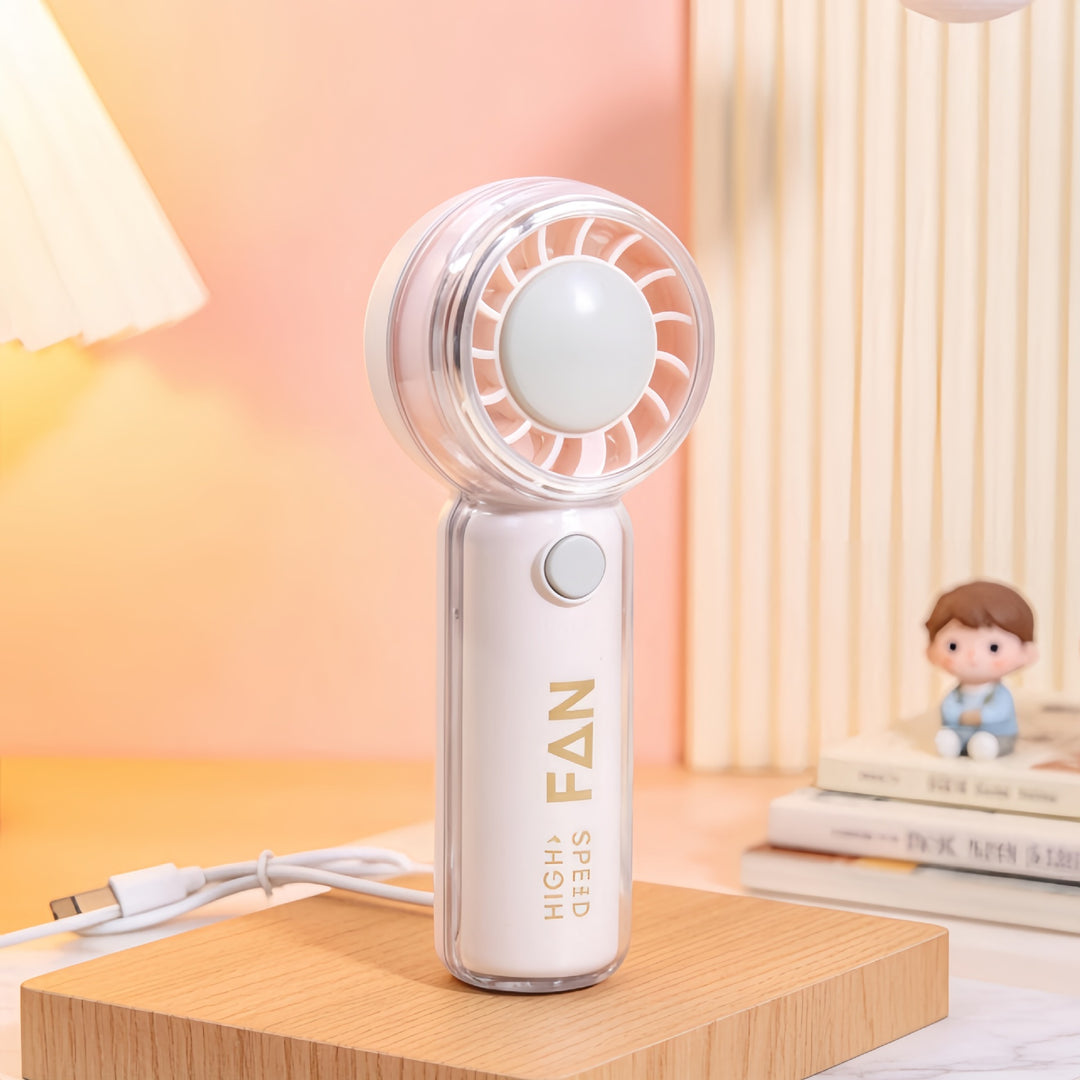 Ladies Portable Hand Fan with Cute Animal Design Stornfield
