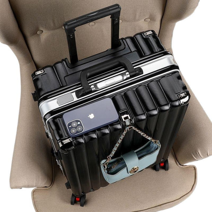 Hard Shell Trolley With Integrated Usb Charging Port And Multifunctional Storage Stornfield