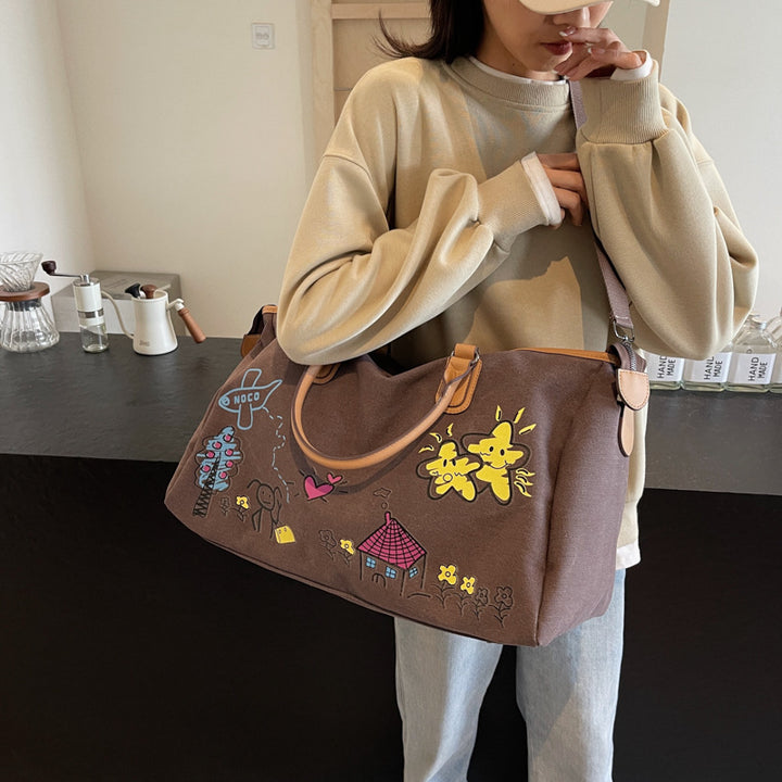 Creative Patterned Travel Duffle Bag Stornfield