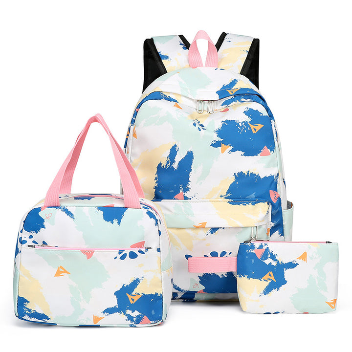 Backpack set with insulated lunchbox and practical case Stornfield