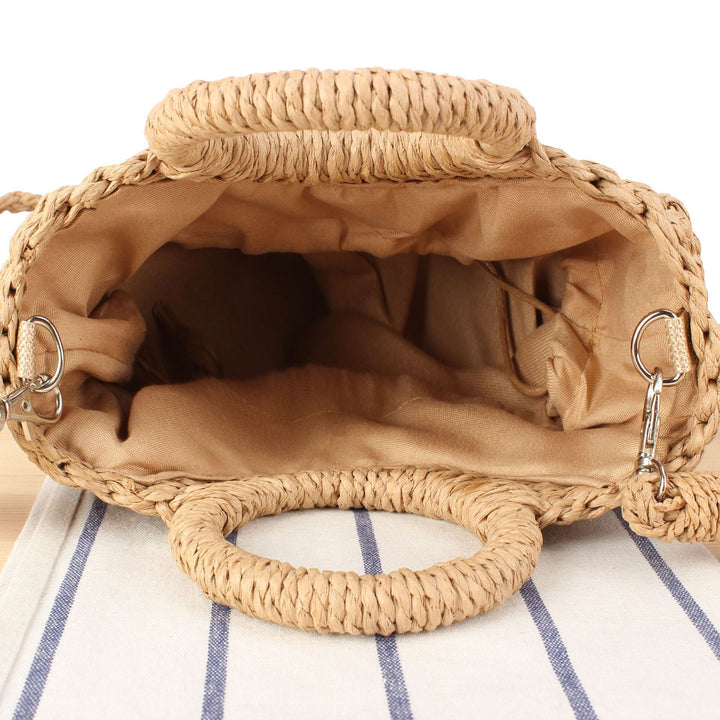 Shoulder Bag Made of Hand-Woven Basketry Stornfield