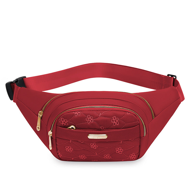 Elegant Floral Designed Belt Bag Stornfield