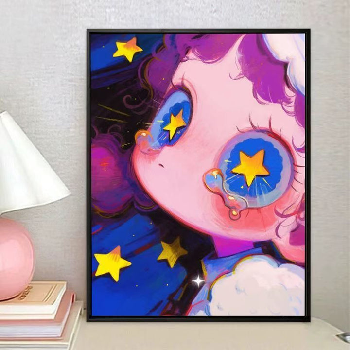 Whimsical Fantasy Character Canvas Art Print Stornfield