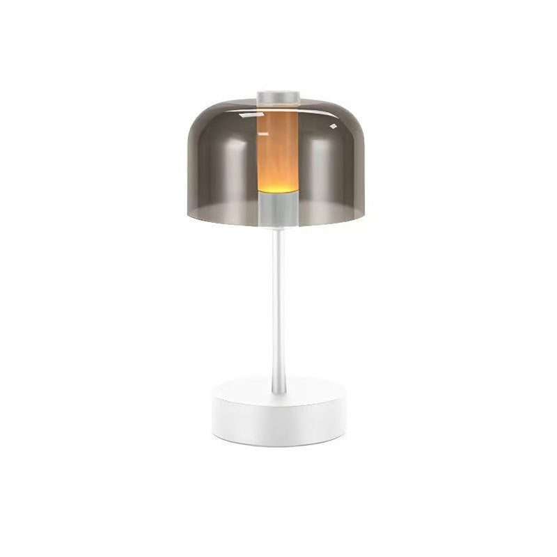 Modern Glass Shade Table Lamp
