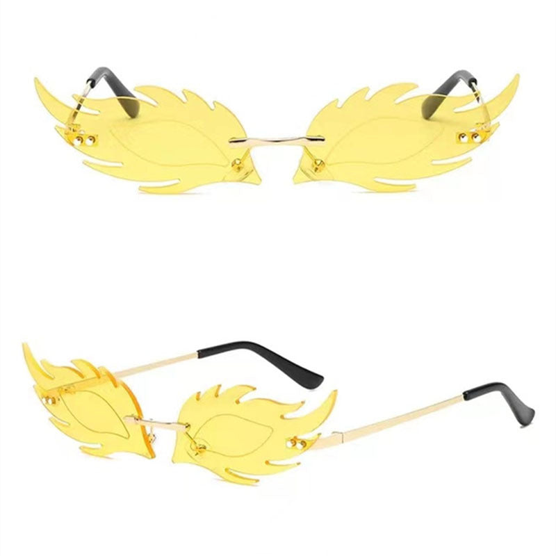 Fashion Statement Leaf Design Sunglasses Stornfield