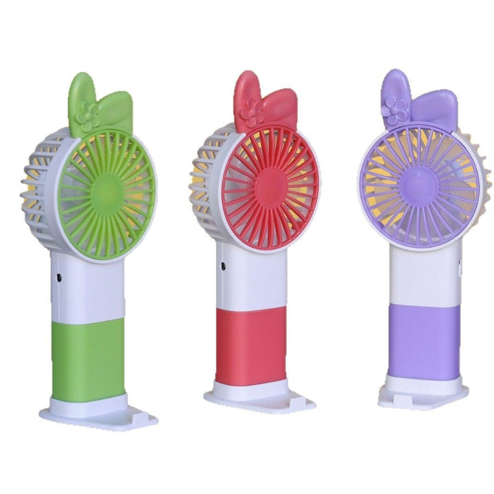 Unisex Portable Mini Hand Fan with Playful Design Stornfield