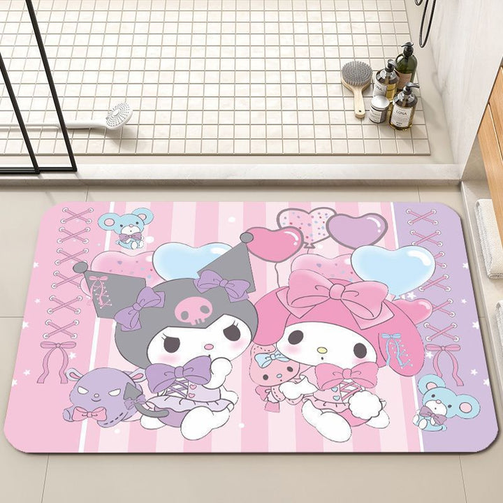 Cute Cartoon Bathtub Mat