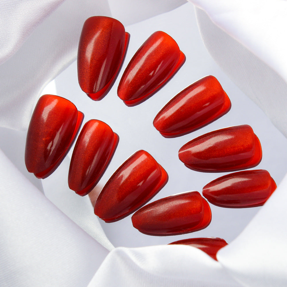 Glossy Stiletto Nail Extensions Stornfield