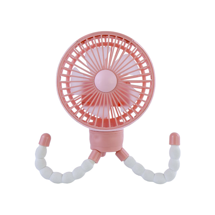 Women's Portable Flexi- Hand Fan with Flexible Stand Stornfield