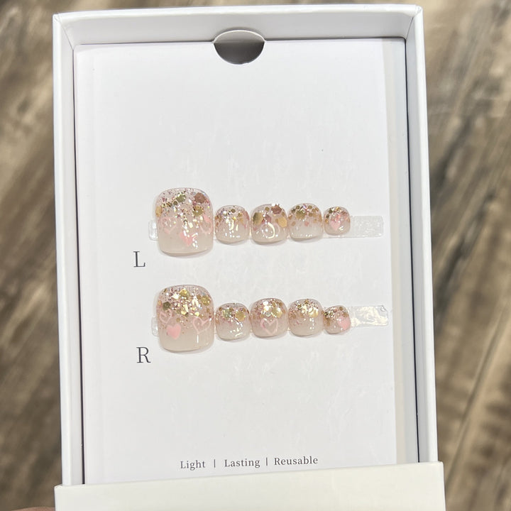 Decorative Crystal-Embellished Hair Clip Set Stornfield