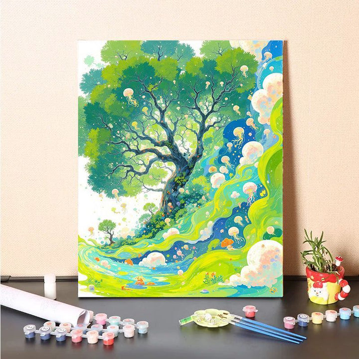 Creative Paint-by-Numbers Art Kit Stornfield