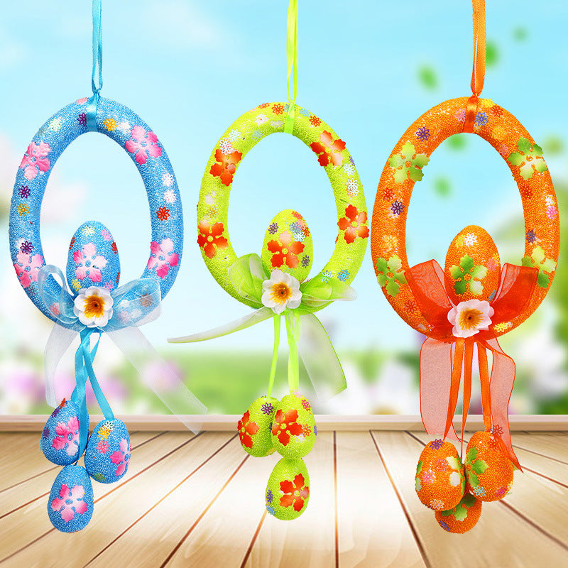 Decorative Spring Floral Wreath Stornfield