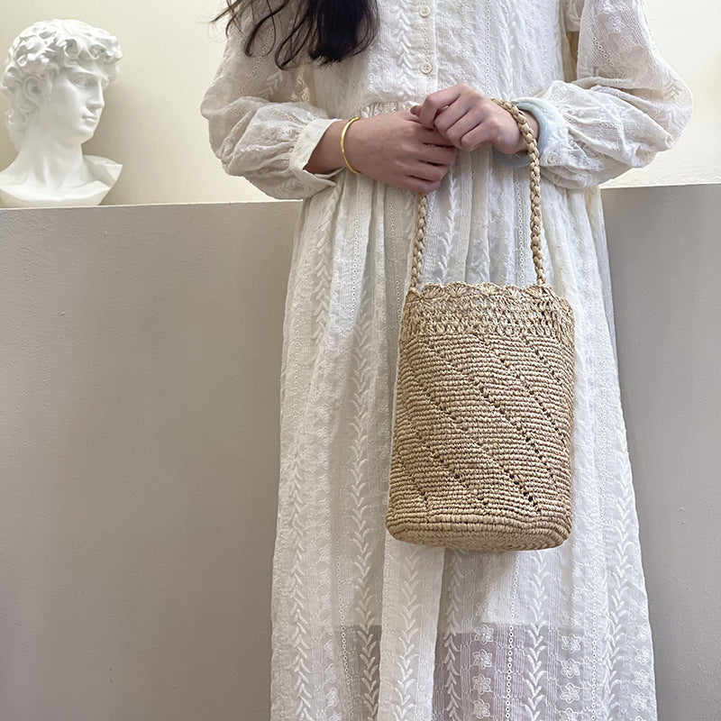 Handmade Woven Basket Bag Stornfield