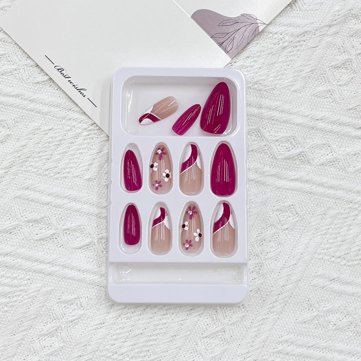 DIY Decorative Press-On Nail Set Stornfield
