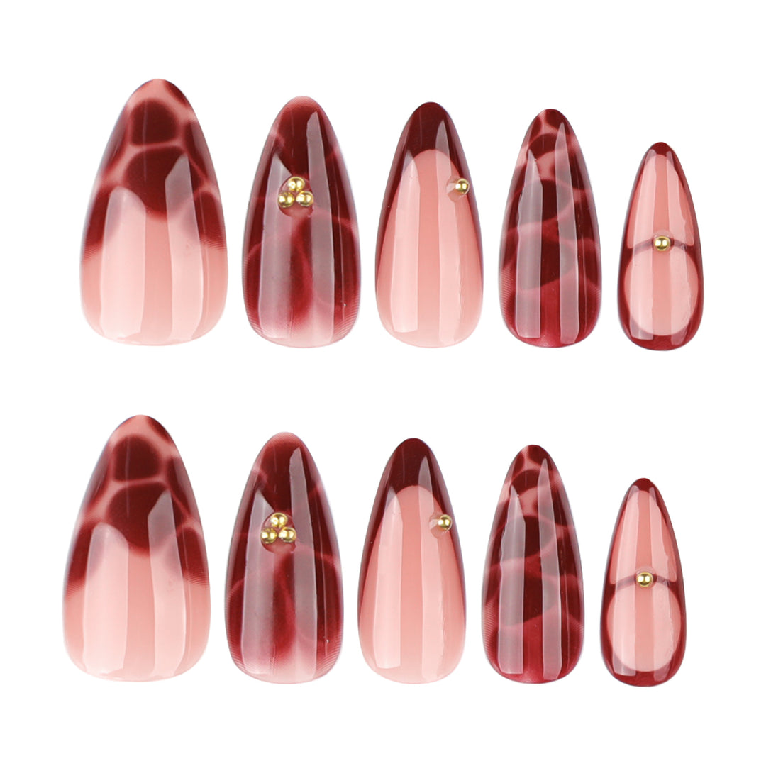 Artificial nails with elegant decorations Stornfield
