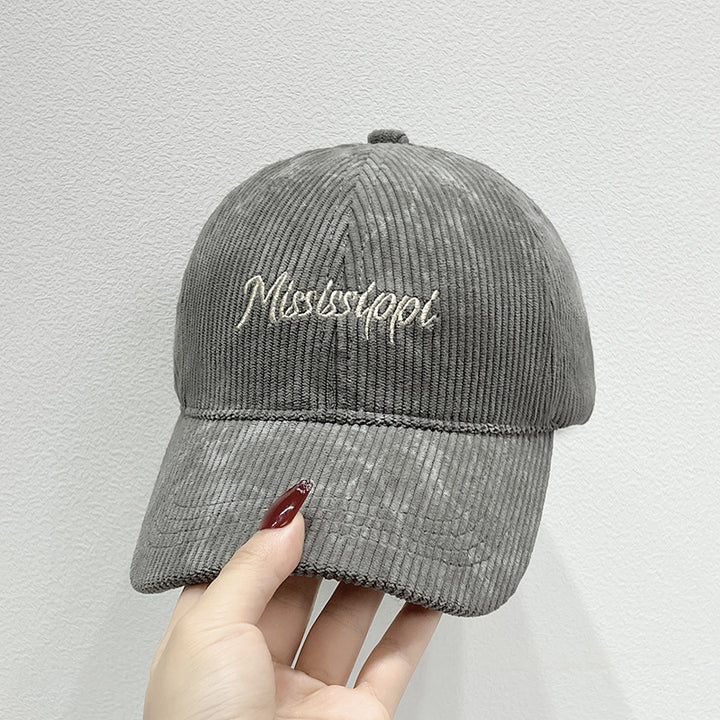Women's Corduroy Visor Cap Stornfield