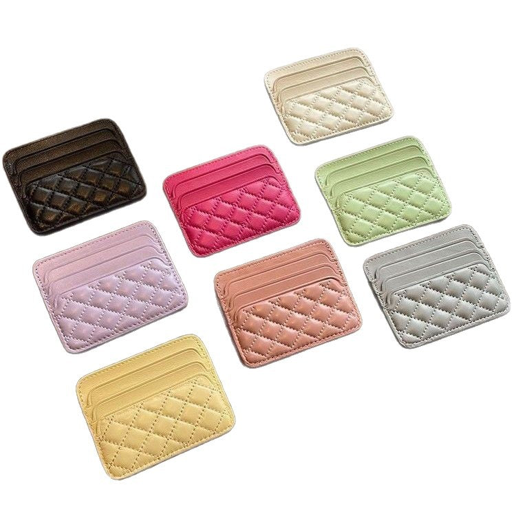 Quilted Leather Card Holder Stornfield