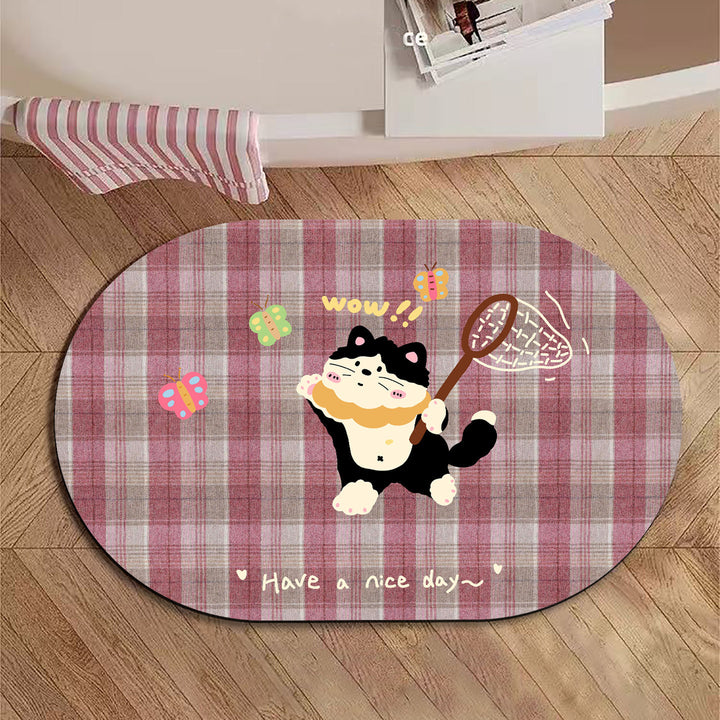 Cute Cartoon Animal Bath Mat